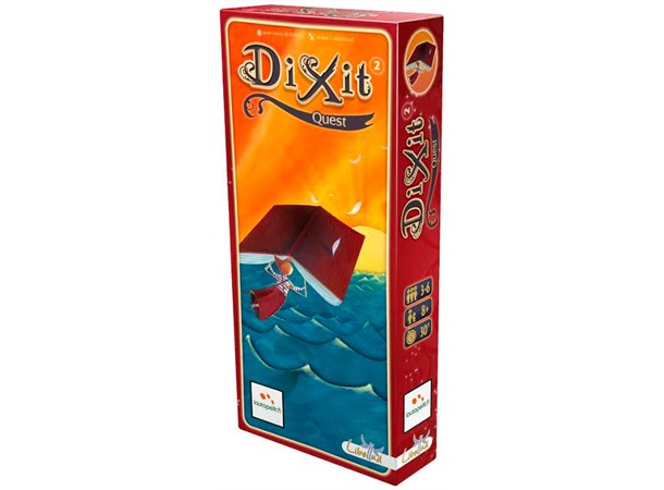 Dixit 2 Quest Expansion Utvidelse til Dixit Brettspill